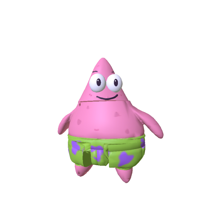 Chubby Pink Starfish