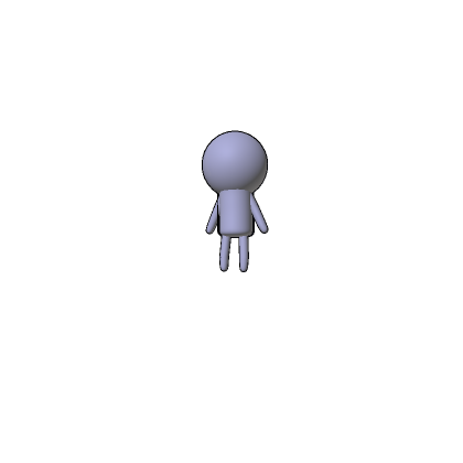 Mini Stickman (Recolorable)