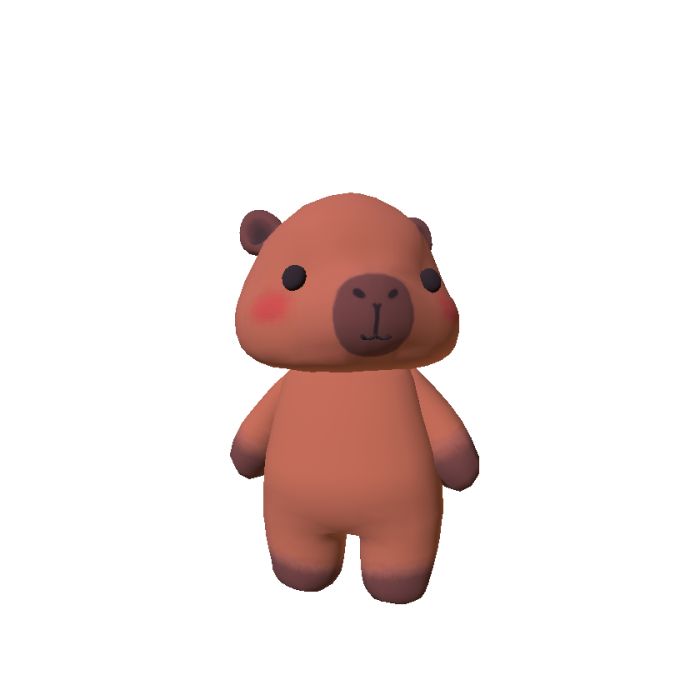 Mini Cute Capybara Plushie