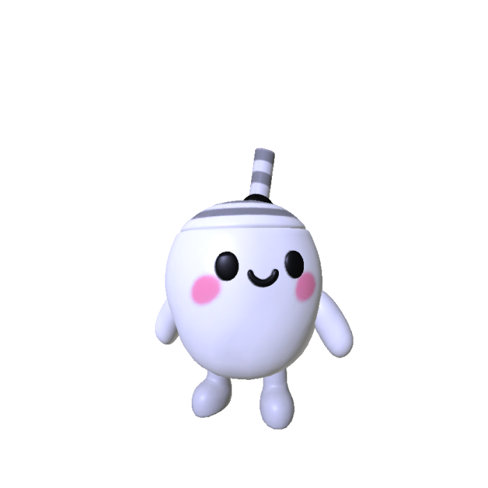 Cute Little  White Coconut