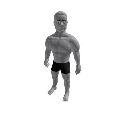 Giga Chad but in Roblox 