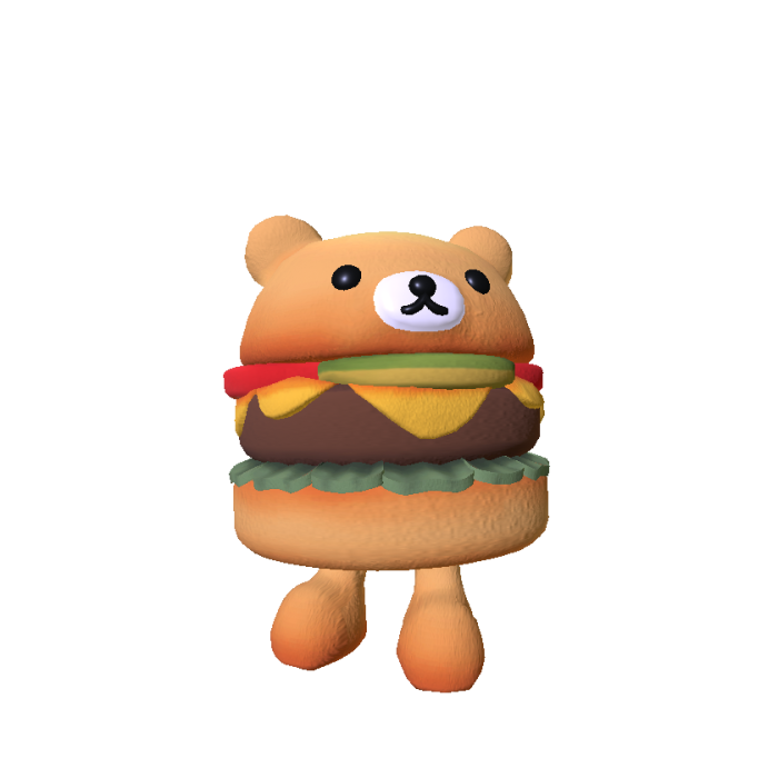 Mini Burger Bear