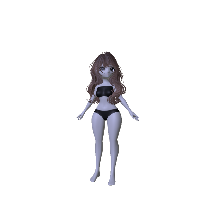 Anime It-Girl Luna Doll W/ Wispy Brown Waves