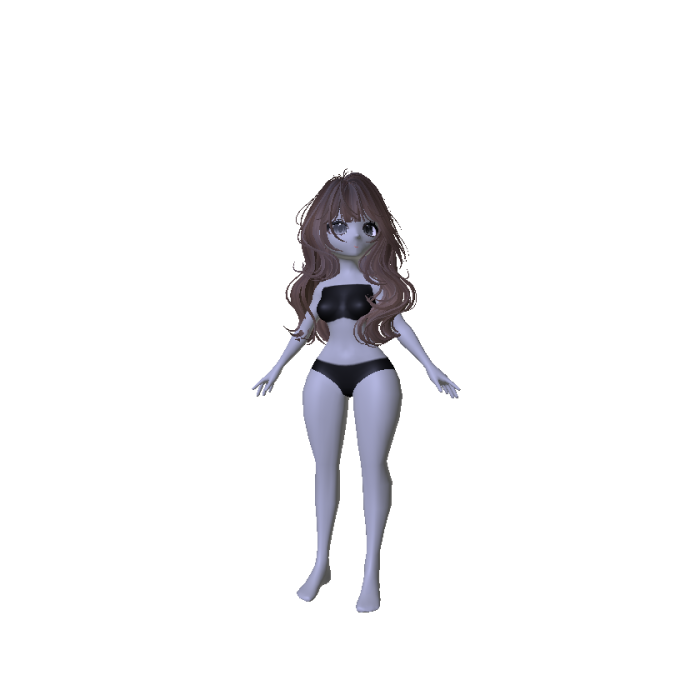 Anime It-Girl Luna Doll W/ Wispy Brown Waves