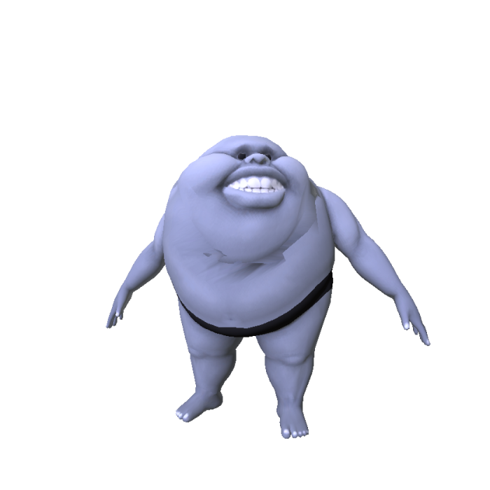Chubby Cheeky Man