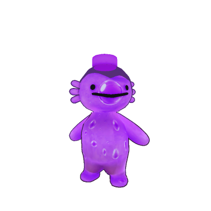Water-Bottle Axolotl