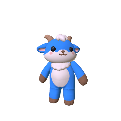 Mini Chibi Blue Goat thumbnail