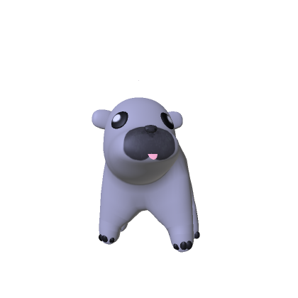 Small Dog Recolorable thumbnail