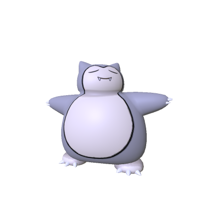 Snorlax (recolorable)