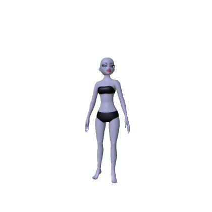 BB Berry Baddie Model Girl Body Ocean Blue Eyes