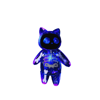 Galaxy Skeleton Cat [ANIMATED]