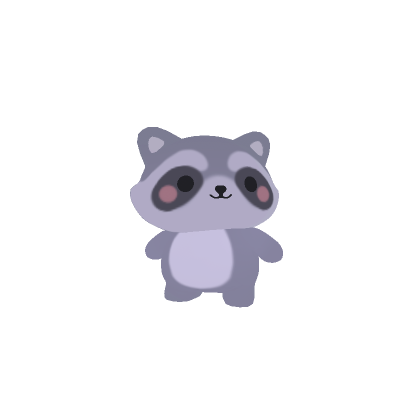 Mini Raccoon (Cute)