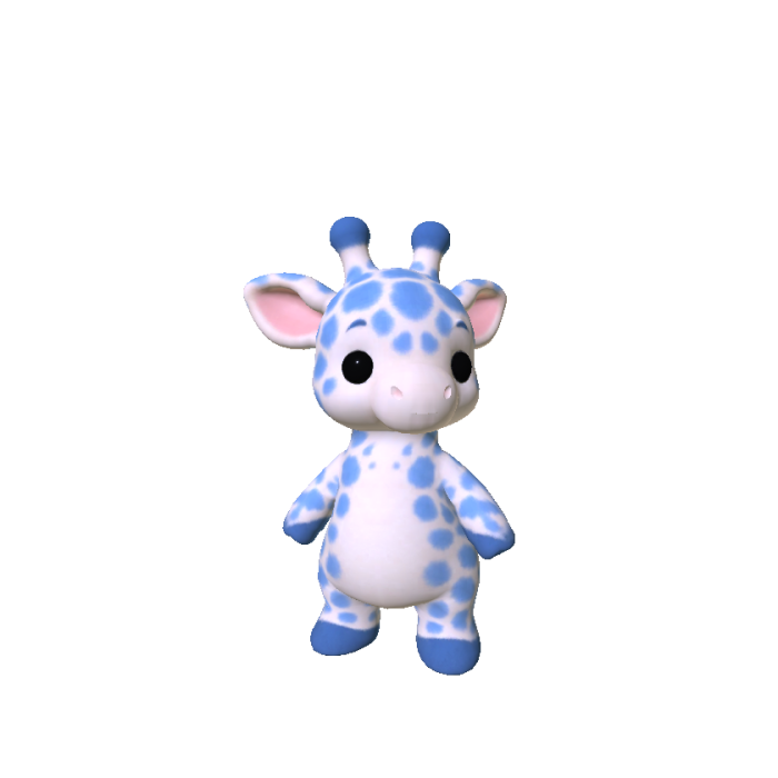 Little Blue Giraffe