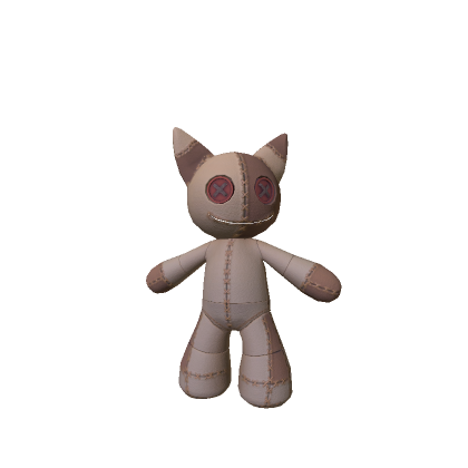 Creepy Cat Plush Costume