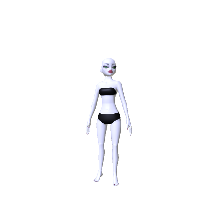 BB Berry Baddie Model Girl Body Jade Green Eyes