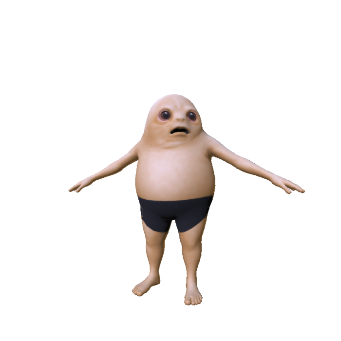 Scary Potato Body