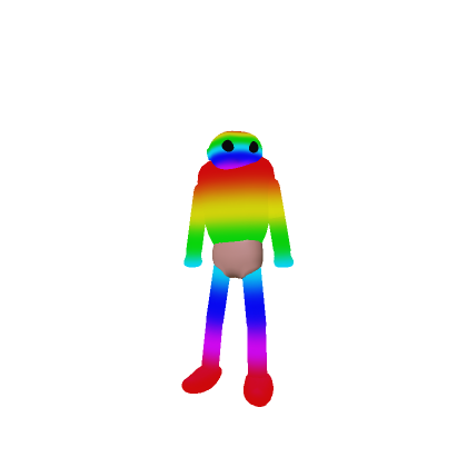 Baby Rainbow Glowing Goober!