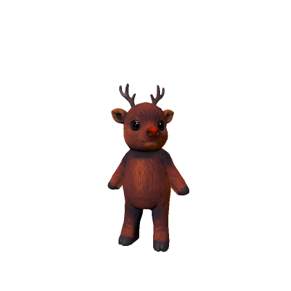 Cute Baby Rudolph