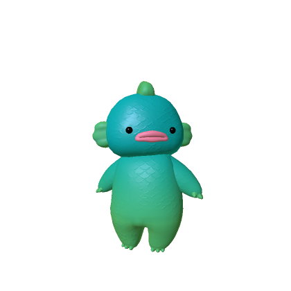 Fish Man Plushie (RECOLORABLE)