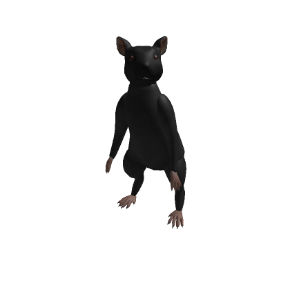 Black Rat Avatar - Roblox