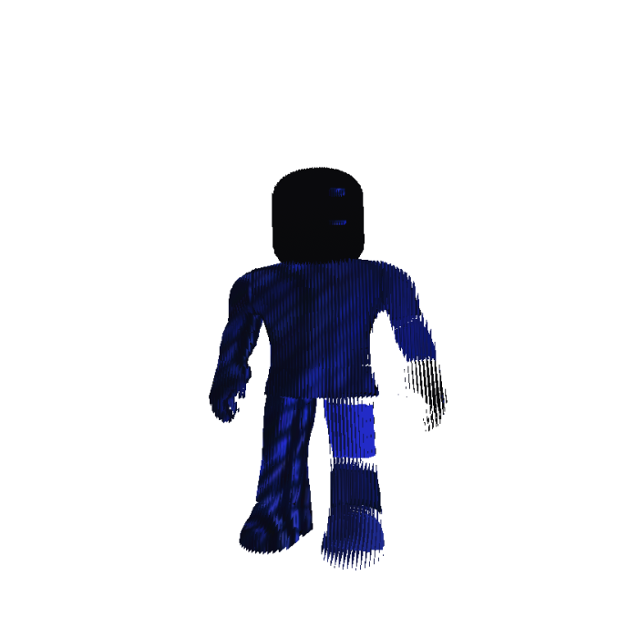 [ANIMATED] DarkBlue Hacker + Black Color Changing