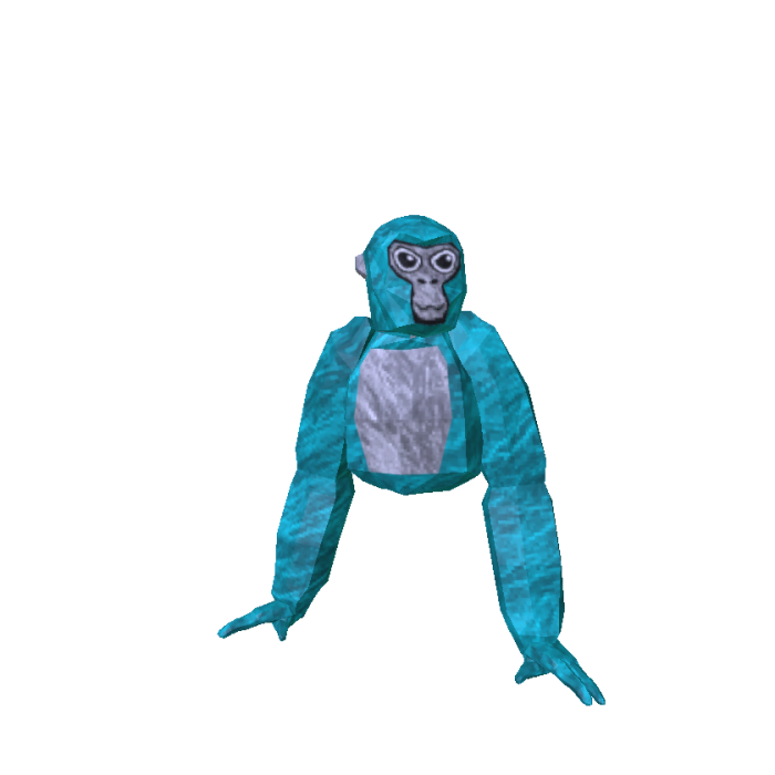 Cyan Gorilla Tag Monke (PACKAGE)