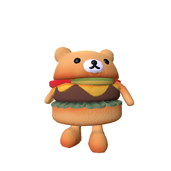 Mini Burger Bear