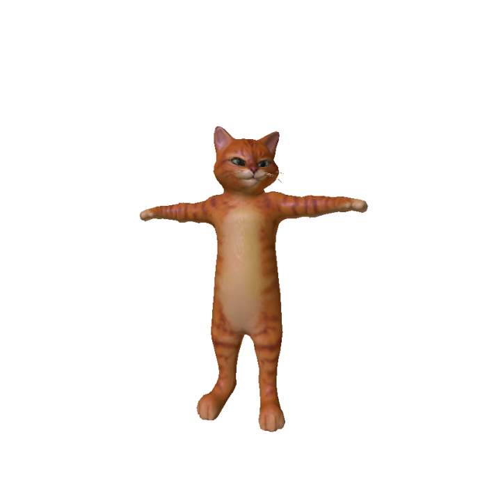 Puss in Boots (Orange) gato
