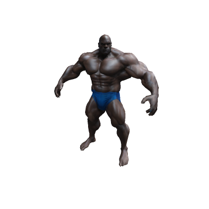 Big Muscle Bodybuilder - Roblox