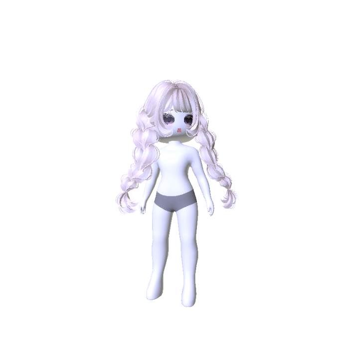 Fluffy Braids Girl Bundle