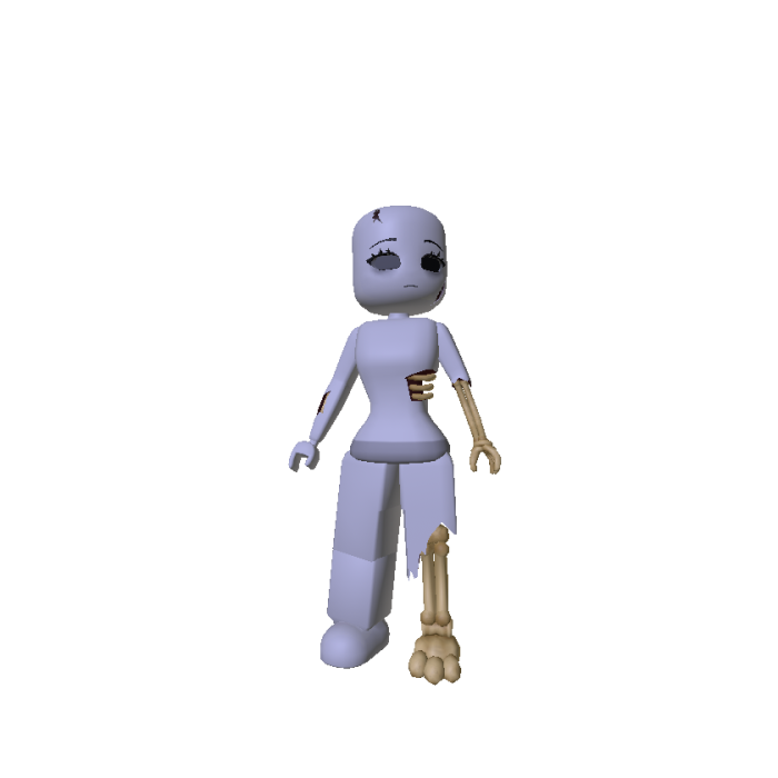Woman Zombie Body