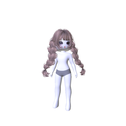 Fluffy Braids Girl Bundle