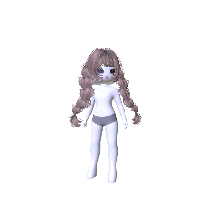 Fluffy Braids Girl Bundle