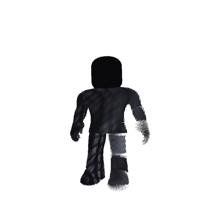 [ANIMATED] Dark + Black Hacker Color Changing Boy