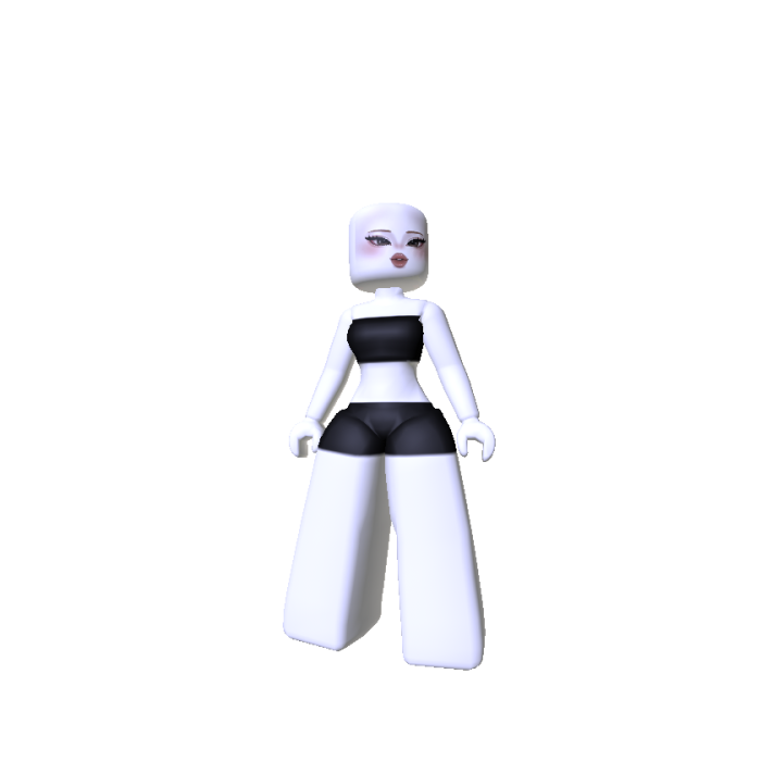 Woman Doll Thin (Recolorable)
