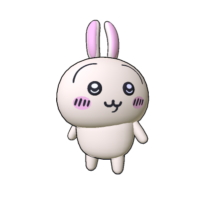 Yellow Cute Bunny Usagi
