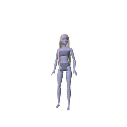 Doll Girl (Colorable)