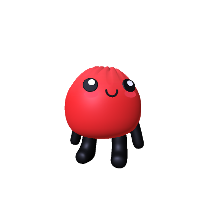 Mini Squishy Red Dumpling