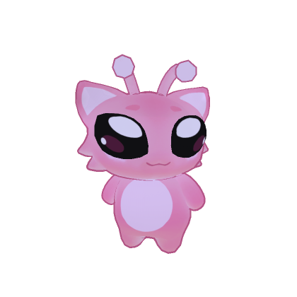 Alien Glorp Cat (Pink)