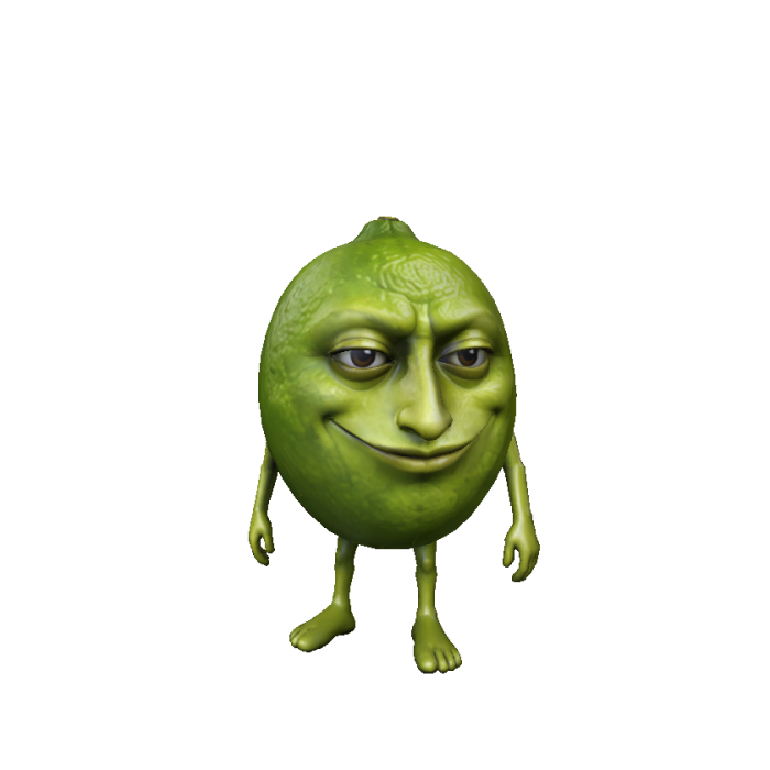 Funny Smiling Lime