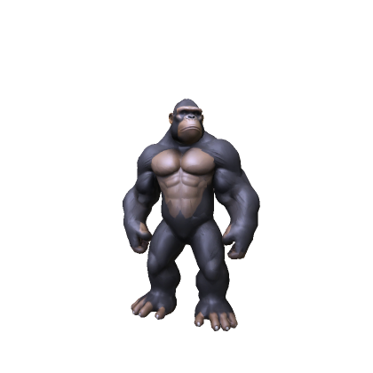 Buff Gorilla Warrior Monkey