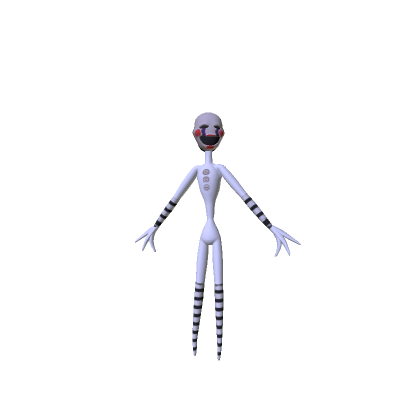 White Halloween Marionette (RECOLORABLE)