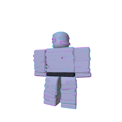 Glitch Blocky v2 - [Recolorable]