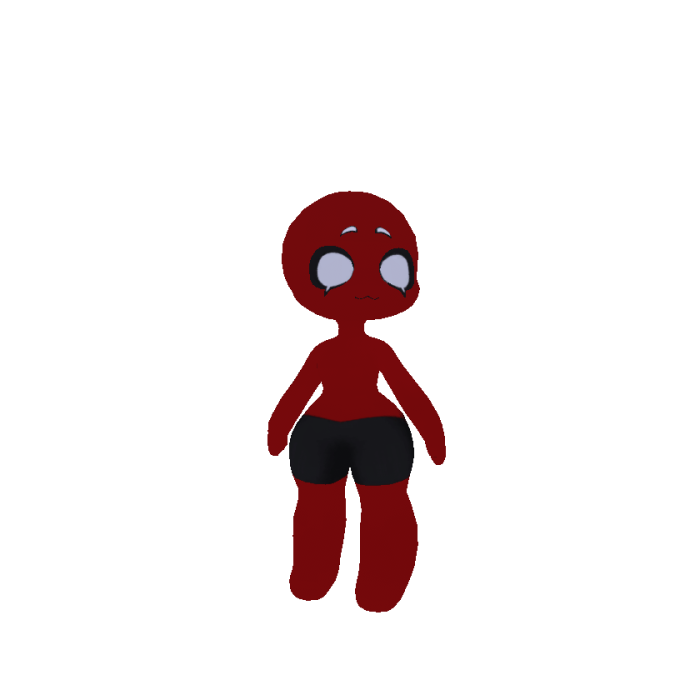 [2D] Mini Curvy Humanoid (RECOLORABLE)