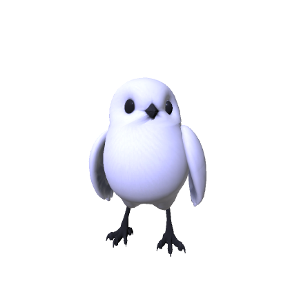 Mini White Bird