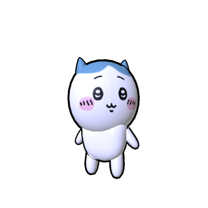 White Cute Cat Hachiware
