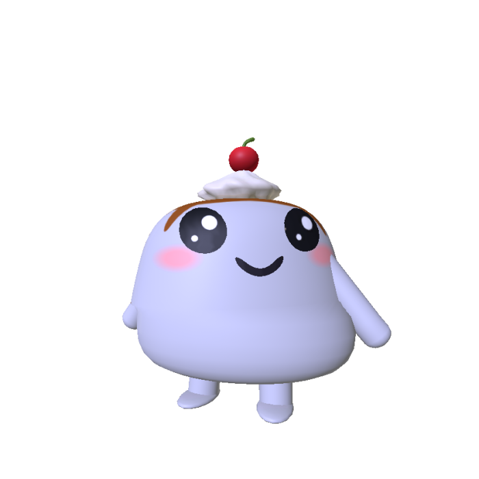 Cute Mini Pudding [Recolorble]