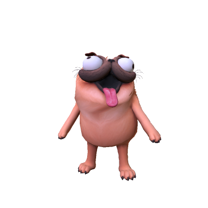 Goofy Ah Pug