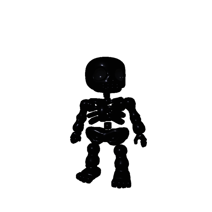 Black Mini Skeleton