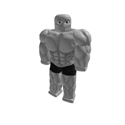 ⚠️Fake body⚠️ #muscle #buff #roblox #skinsrobloxx #white #buffrobloxda